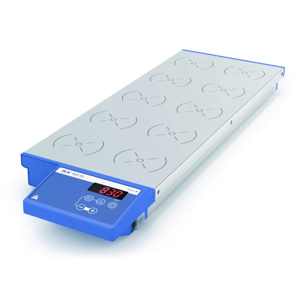IKA Multi-Position Magnetic Stirrer RO 10 Digital, with 10 Stirring Places, without Heating, EU/UK/CH/US/AUS/CN Stecker