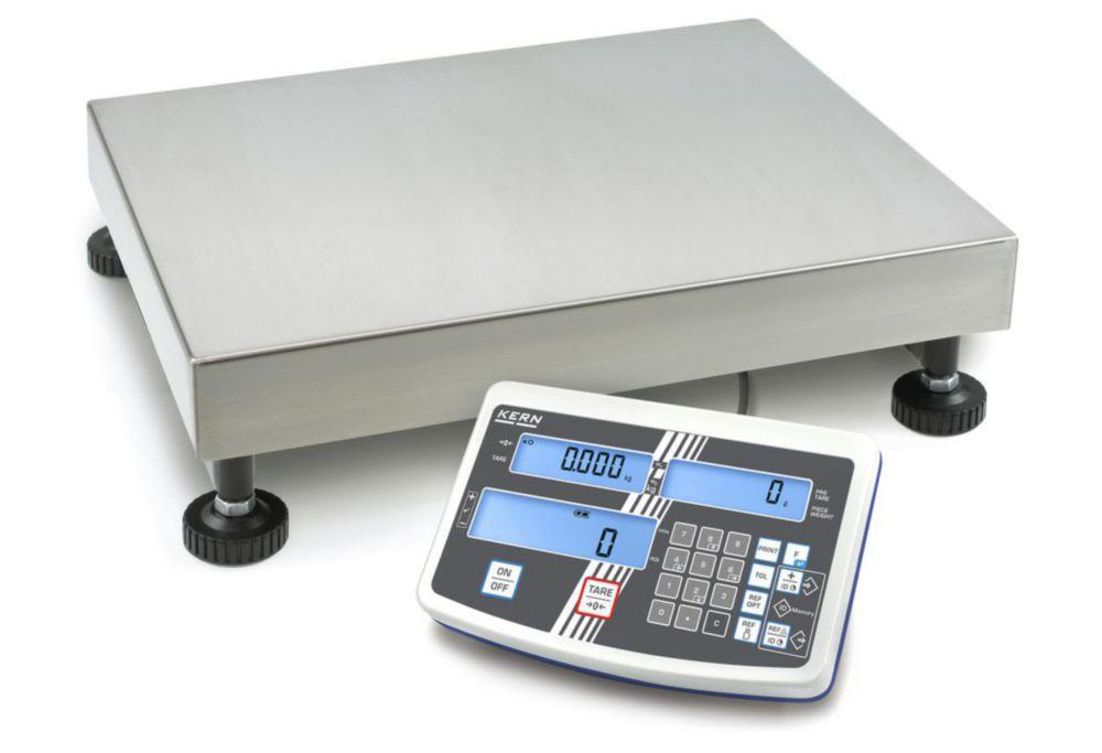 Kern & Sohn Counting Scale IFS 100K-3, 75/150 kg / 1/2 g, Weighing Plate 500 x 400 x 137 mm