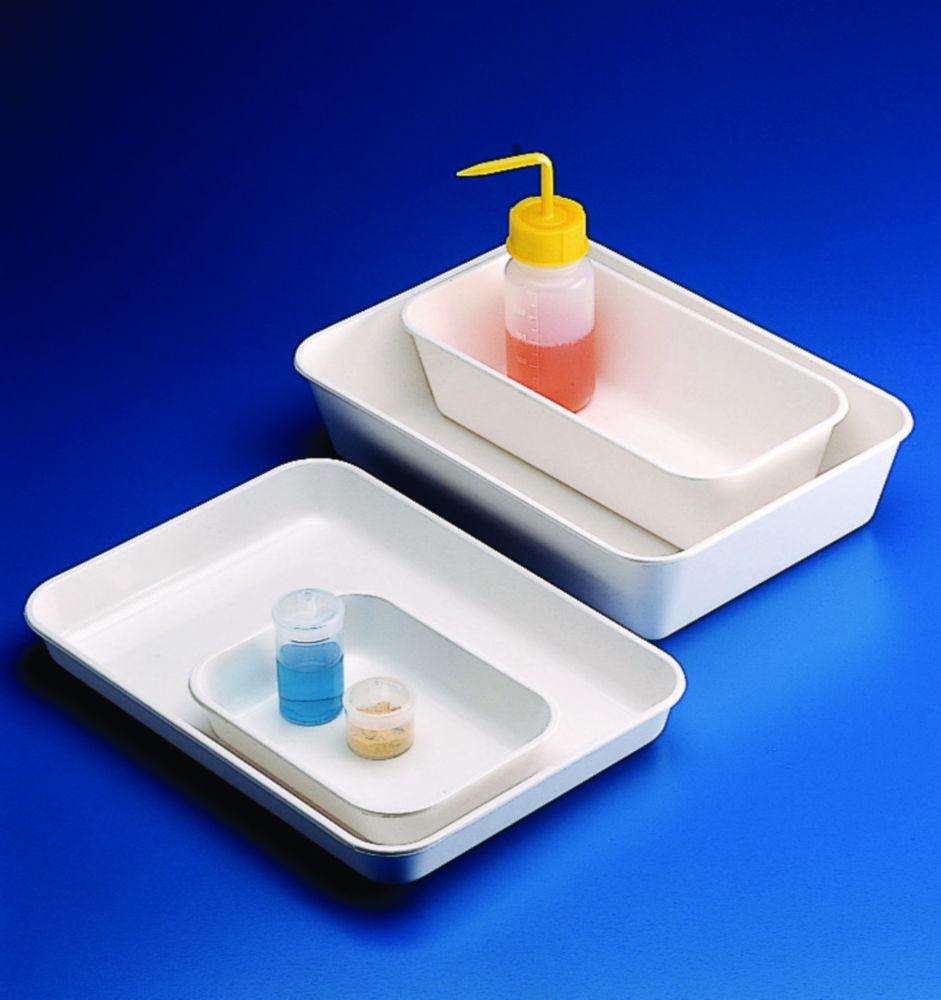 Kartell Tray Suitable for Foodstuffs and General Laboratory Use ABS White 151 x 303 x 81 mm