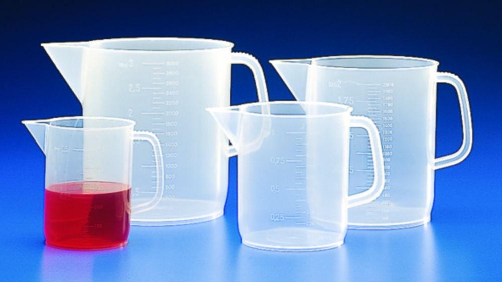 Kartell Measuring Jugs 500 mL PP Autoclavable Grad Low Form