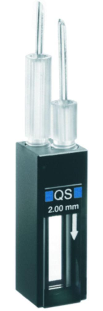 Hellma Flow-through Cuvettes 0.1mm Silica, SUPRASIL, 6.2µl