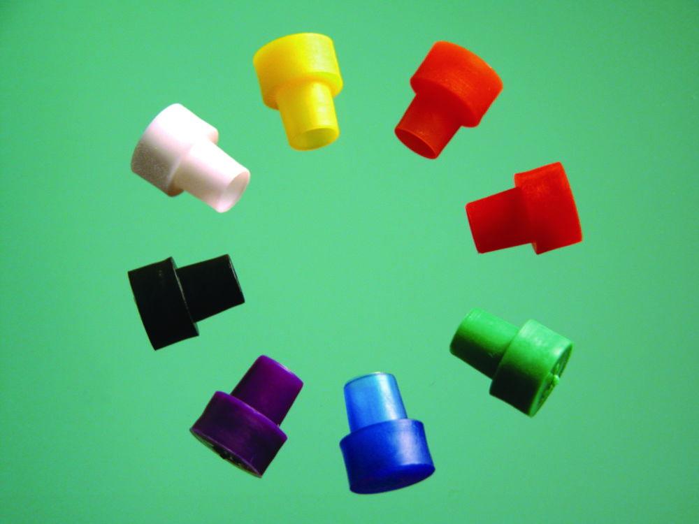 Hilgenberg Red Closing Caps for 5 mm NMR Tubes (Pack of 50)