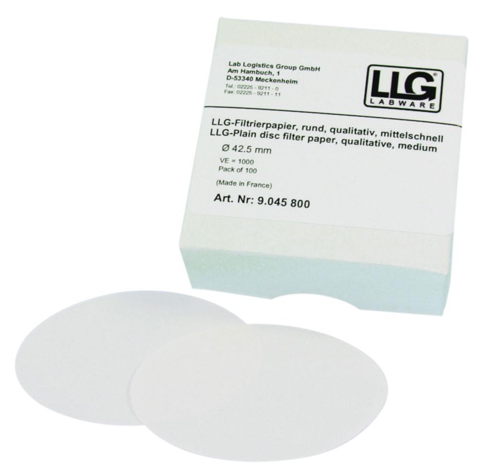 LLG Filter Circles 150mm Qualitative Medium, Pack of 100