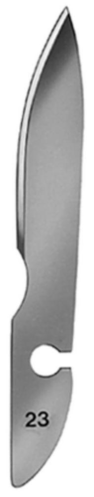 C. Bruno Bayha Scalpel Blades Type 23 Non-Sterile (Pack of 12)