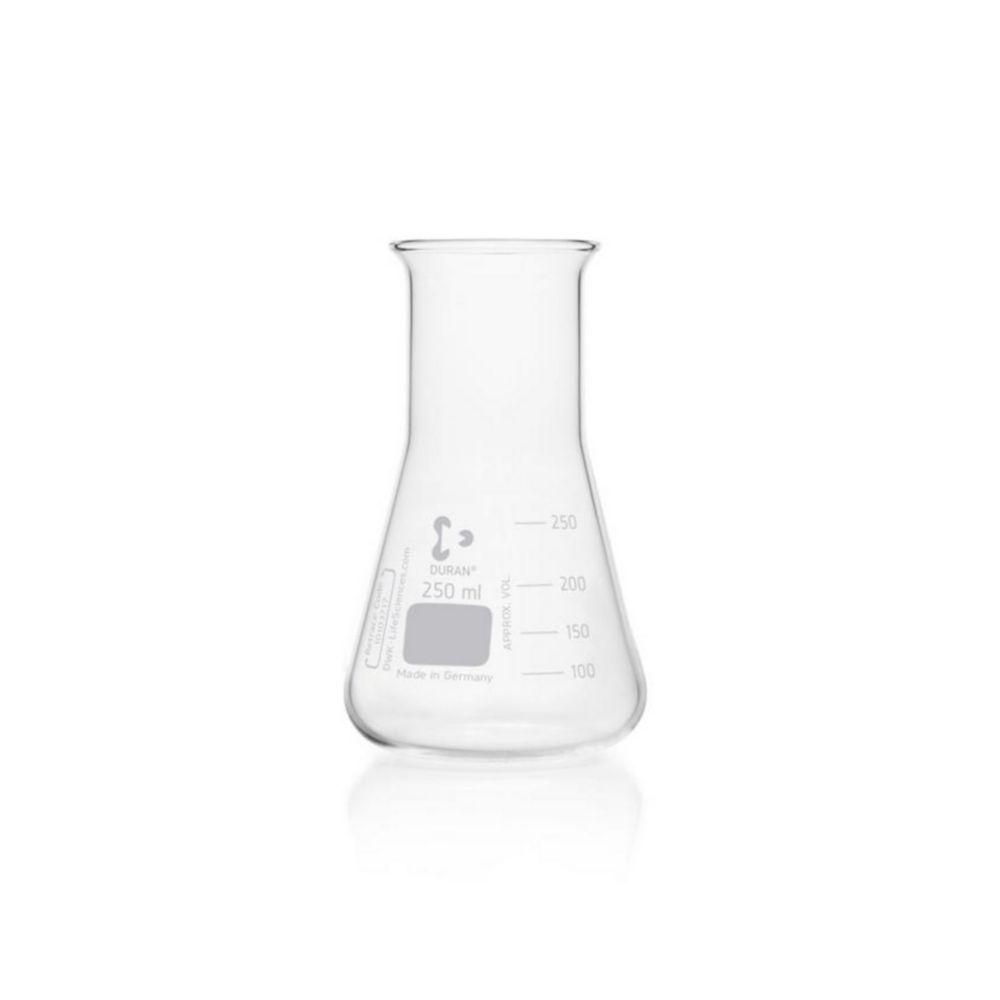 DWK Duran 250 mL Wide Neck Erlenmeyer Flask