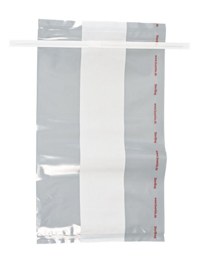 Bürkle SteriBag Sample Bags 1650 ml, 178x305 mm with Write-On Panel, Sterile, Pack of 250