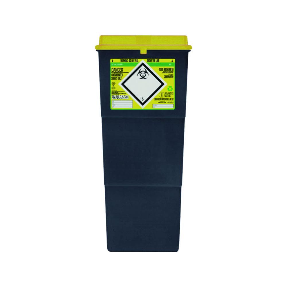 Hospidex Sampling Container Sharpsafe 25L Quiver XL Label FR/NL without Funnel

