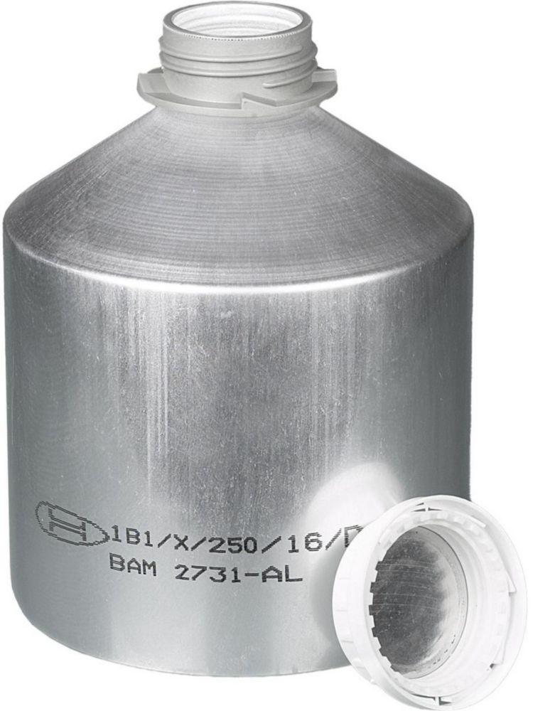 Bürkle Aluminium Bottles 3000 ml with PP-Screw Cap, Pack of 10