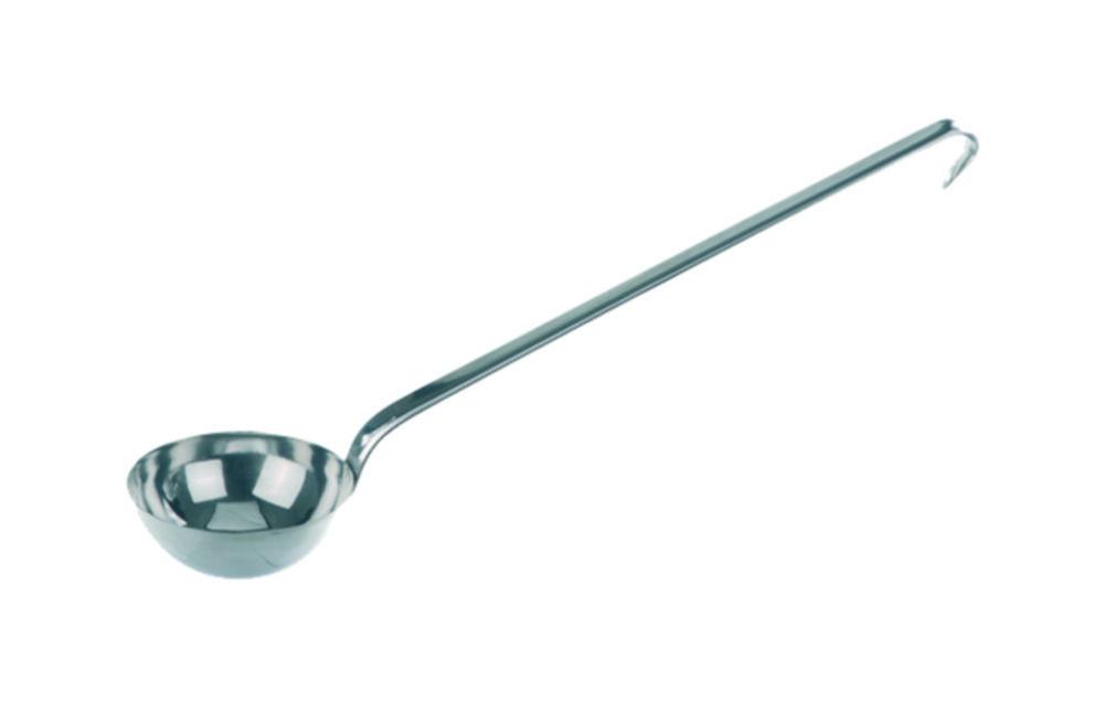 BOCHEM Ladle, 70 mm Diameter, 18/10 Stainless Steel, 90 ml Capacity, Flat Handle