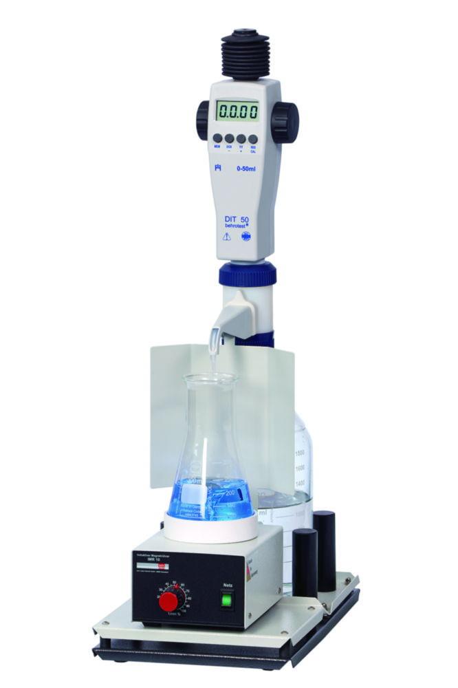 Behr Manual Titration Station STI for Nitrogen Analysis with Magnetic Stirrer and Background Shield
