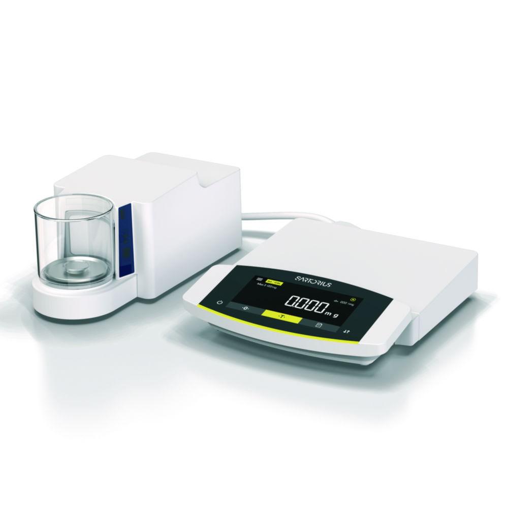 Sartorius Micro Balance CUBIS II MCE3.6P 1.1/2.1/3.1g/0.001/0.002/0.005mg, Round Glass-Wind Screen, Standard