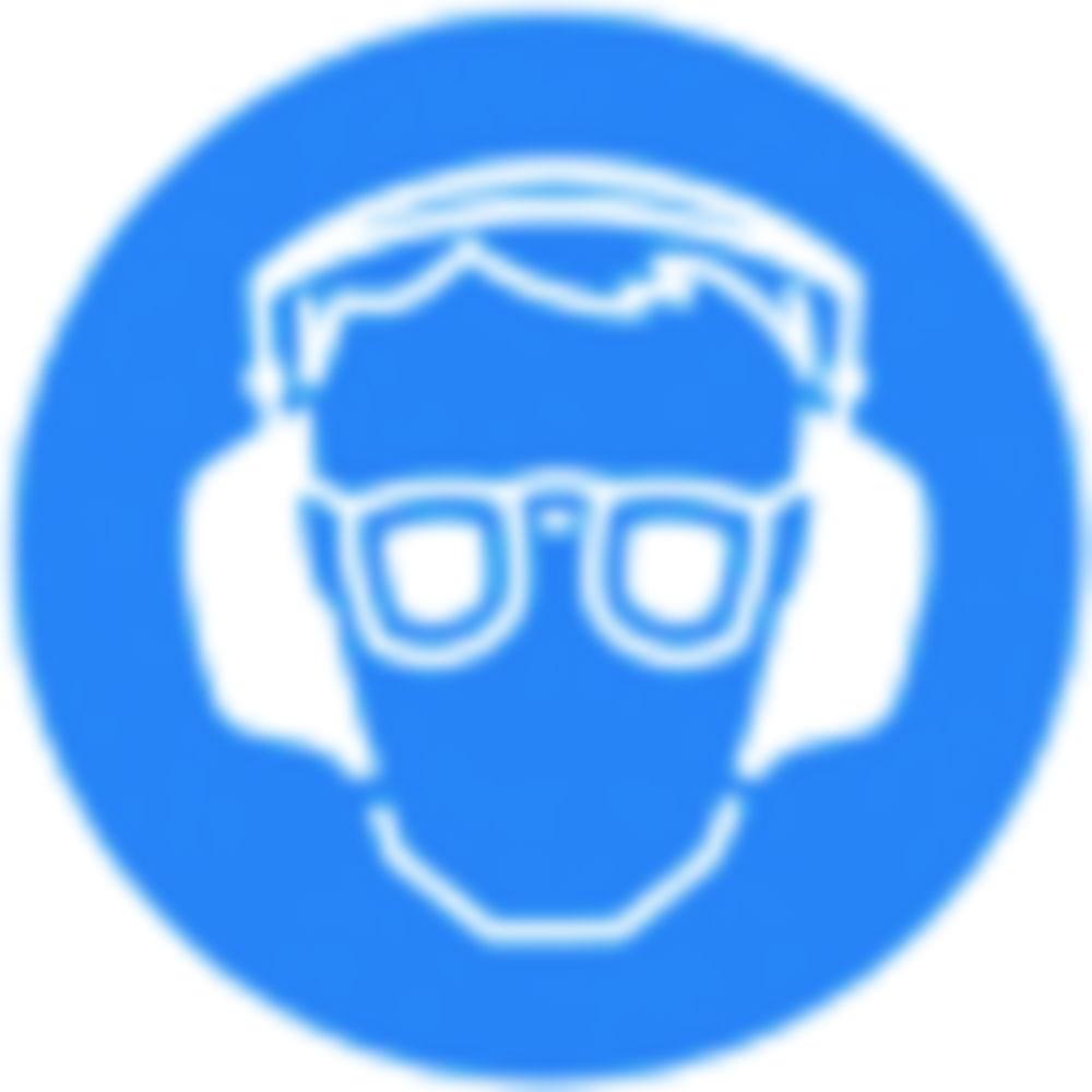 Gebra Secubox Mini, 23.6x12.0x12.0cm, Transparent – Eye and Ear Protection Storage