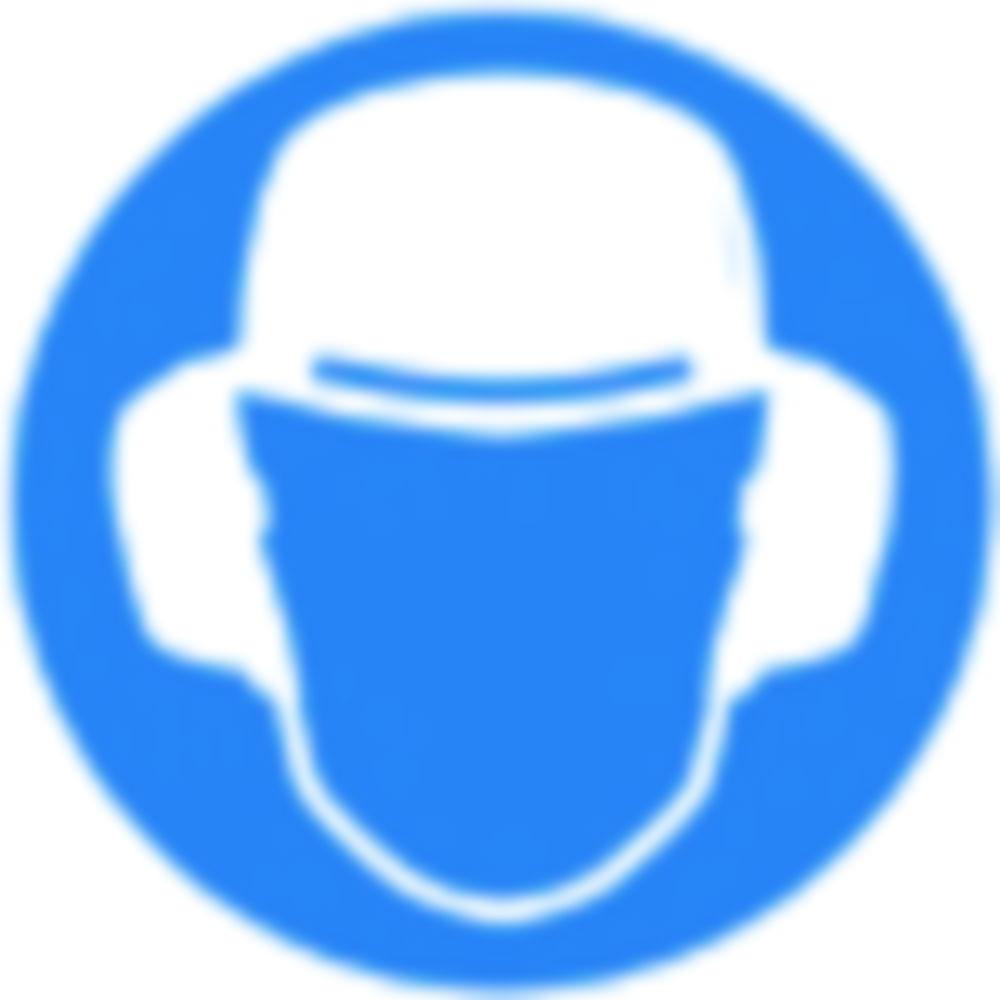 SecuBox® Maxi, 23.6x31.5x20.0cm blue "helmed and ear protection"