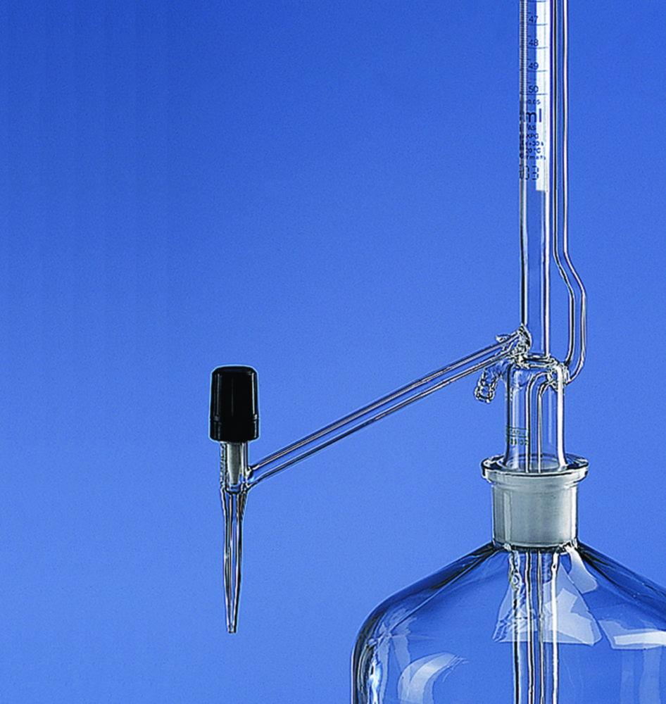 BRAND Titration Apparatus BLAUBRAND Kl.AS, acc. to Pellet, without Bottle, without Stopcock with Valve Tap