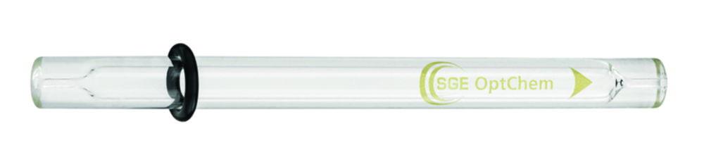 Trajan Scientific SGE OptChem Double Tapered Inlet Liners with Pre-Fitted O-Ring, 4 mm ID, Length 78.5 mm, Pack of 1