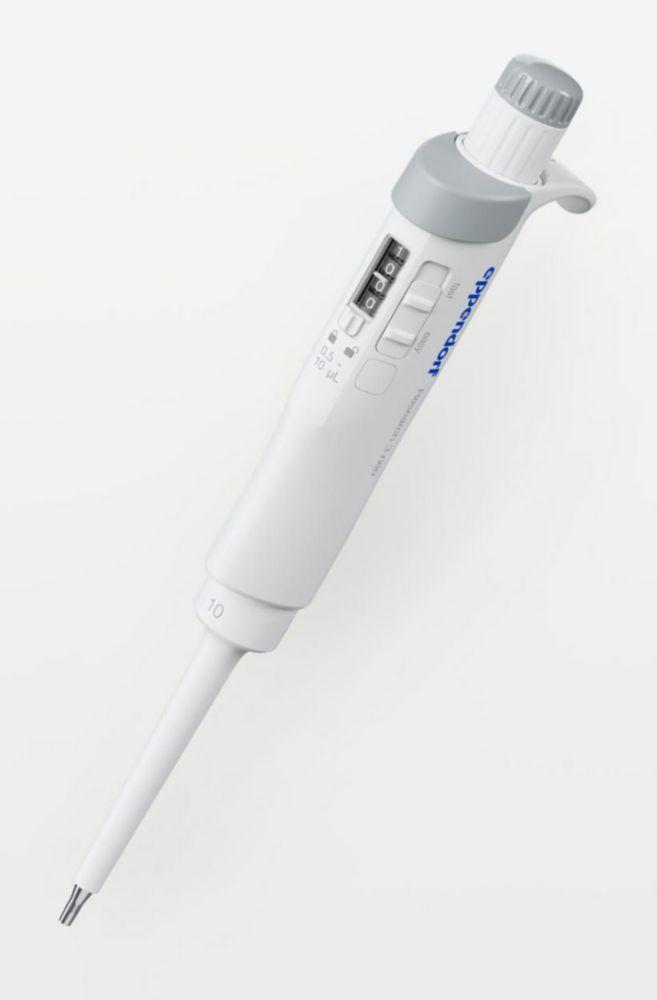 Eppendorf Exchange Pipette, Research® 3 Neo BASIC, Single-Channel, Variable, 0.5–10 µL, Medium Gray
