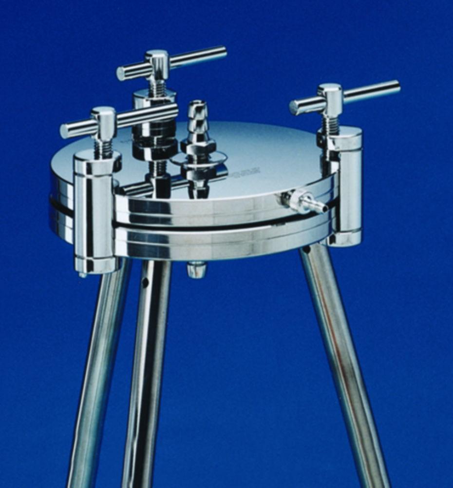 Sartorius Inline Pressure Filtration Unit, Stainless Steel for 142 mm Membrane Filters