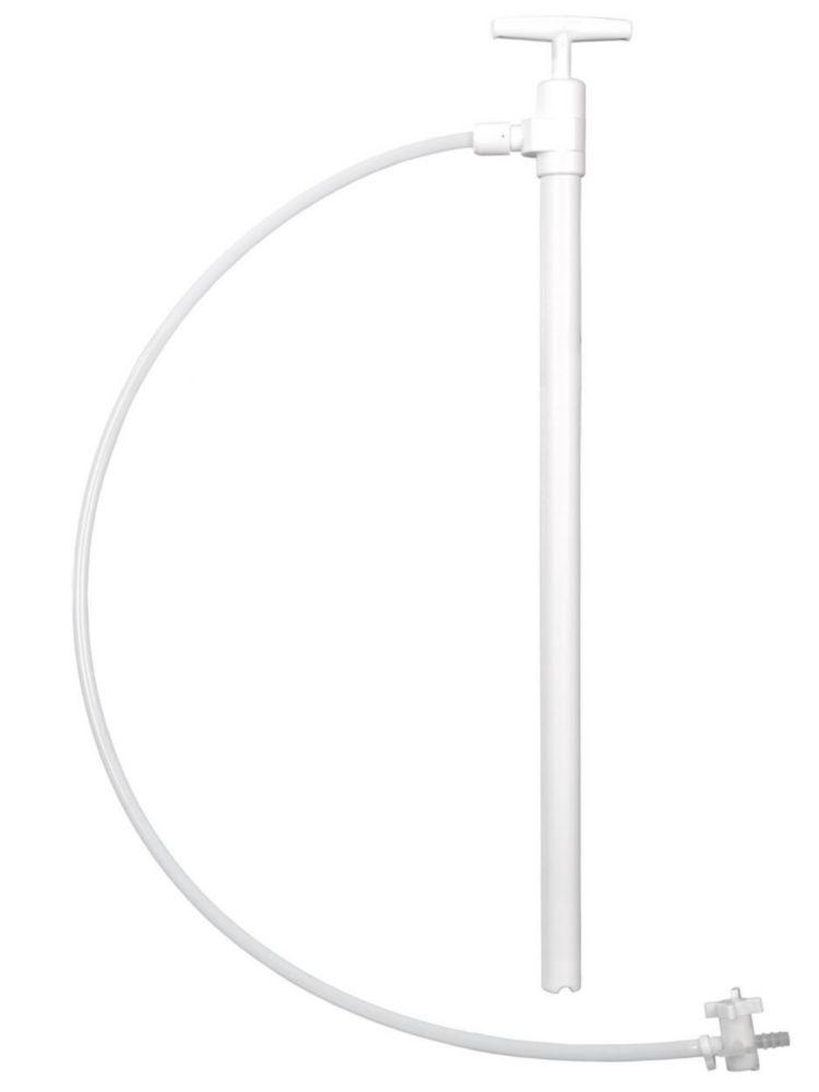 Bürkle Barrel Pump Ultrarein from PTFE, Immersion Depth 600 mm, Dipping Tube 32 mm, with Tubing