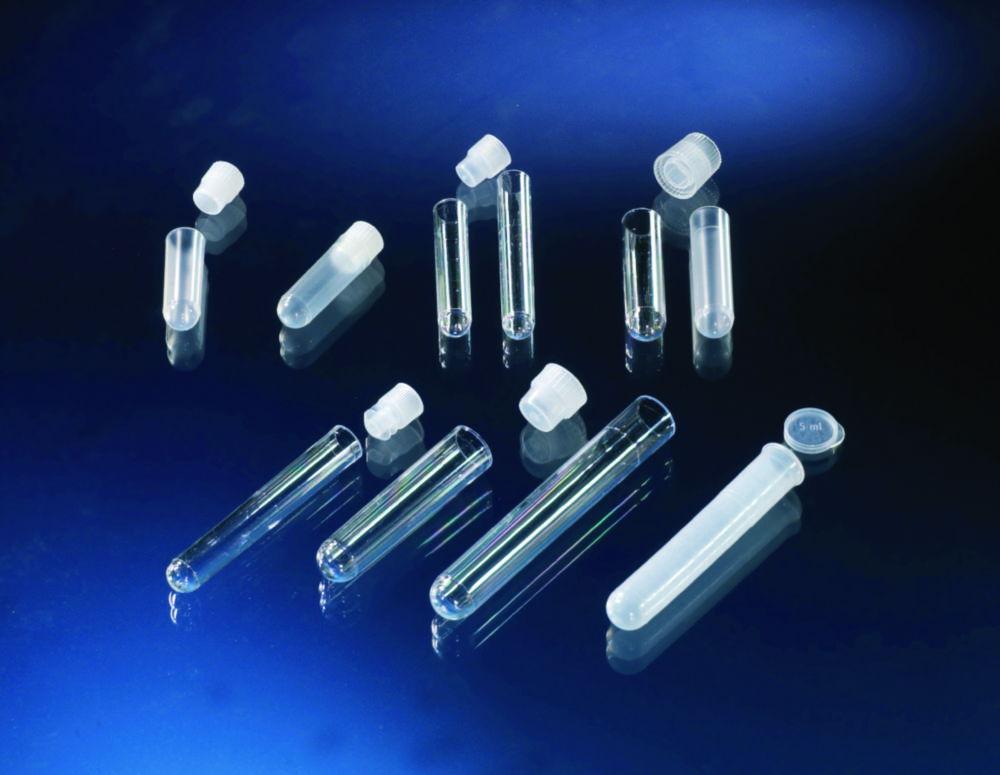 Thermo Nunc Test Tubes 12 mL PS Round Bottom 100 x 15 mm Sterile with PE Cap (Pack of 500)