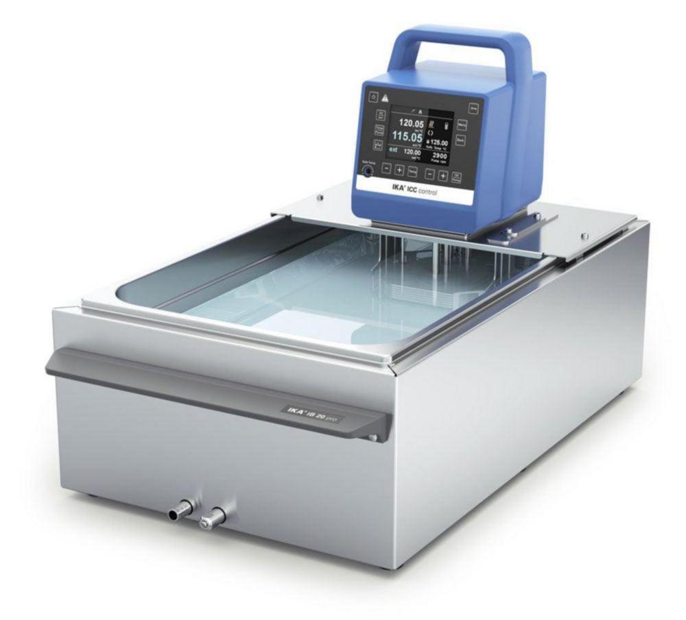 IKA Compact Immersion Circulator ICC Control Pro 20 Package Thermostat and Chiller, 20 l Pro Bath