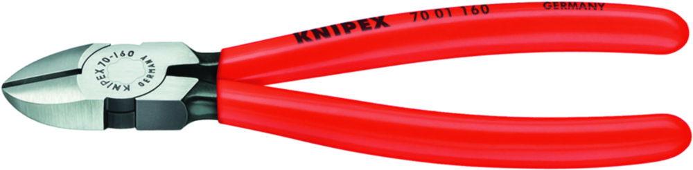 Aug. Hülden Side Cutter Knipex 70 with Hand Protection, 180 mm, Polished, DIN 5238 B Inductively Hardened Cutting Edges