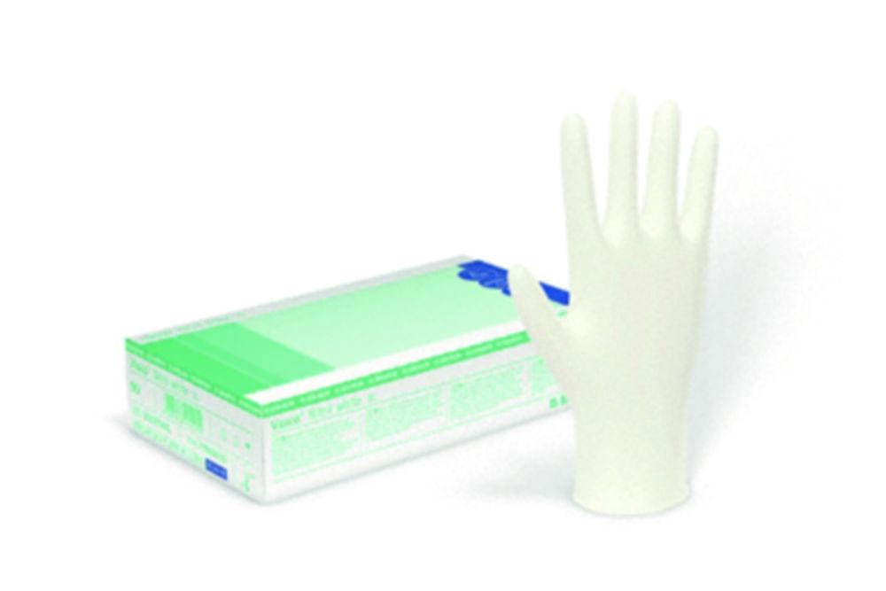 B. Braun Vasco Examination Gloves, Size XL, Nitrile, White, Powderfree, Latex-Free, Non-Sterile, Pack of 90
