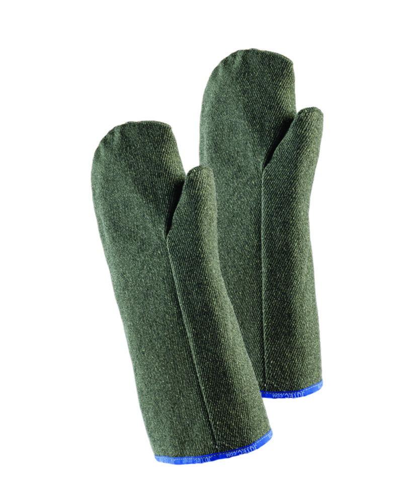 Fist Gloves H121B140, size 10 up to 650°C, Preox-aramid fabric, length ca. 400mm, pair