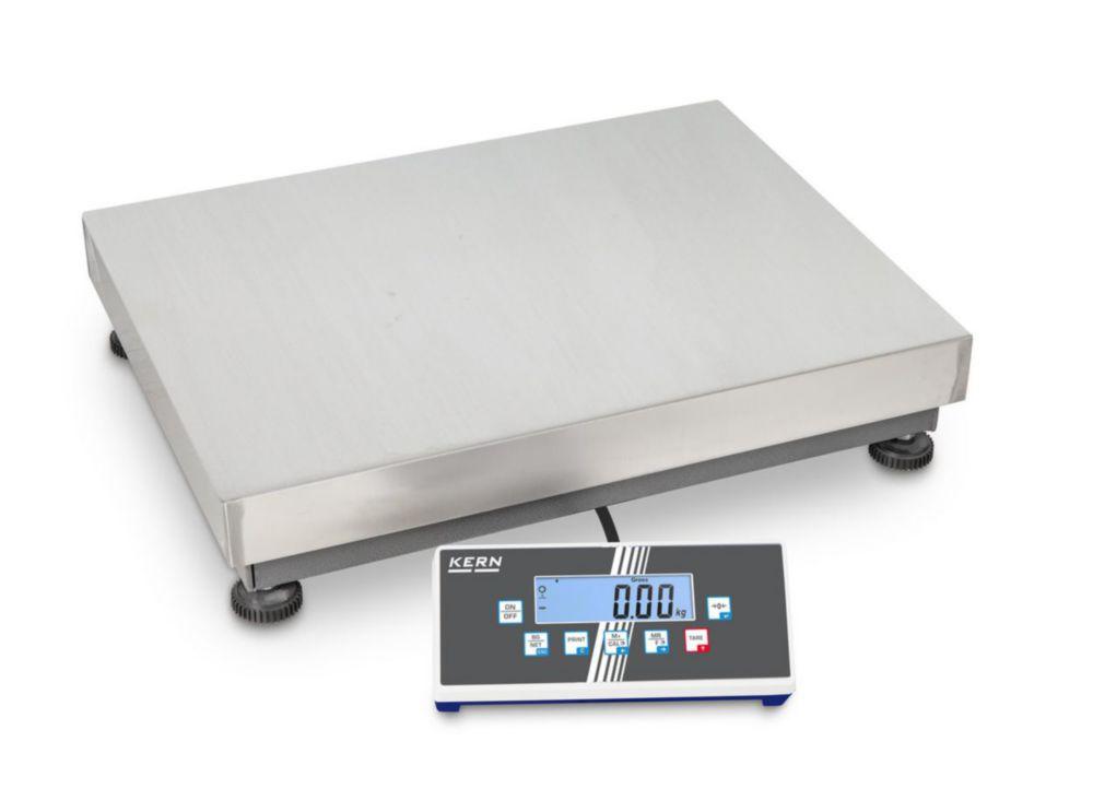 Platform scale IOC 300K-2M Weighing range 150/300kg, 650x500mm calibratable, stainless steel