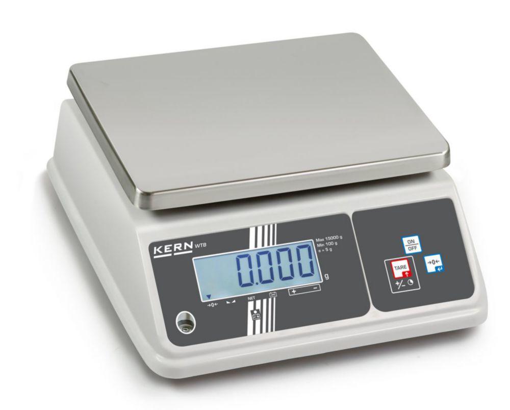 Kern & Sohn Bench Scale WTB 30K-2NM, 30 kg / 10 g, Calibratable, Weighing Plate 260x200 mm