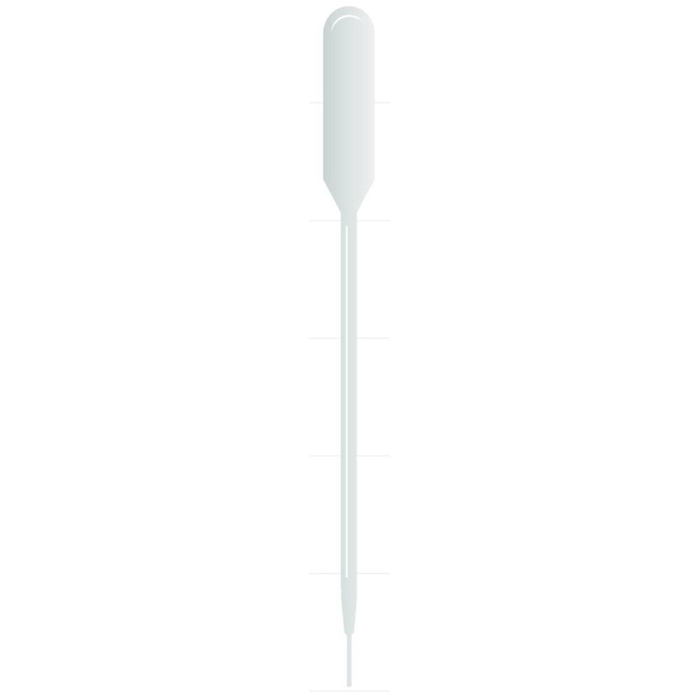 Thermo Samco Transfer Pipets 5.8 mL Sterile Fine Tip No Label, Bags of 20 pcs, Pack of 500
