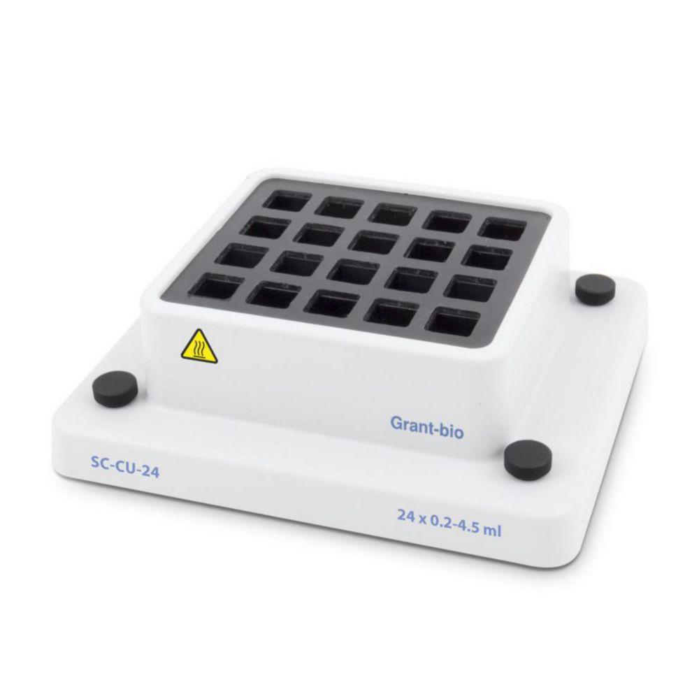 Heating block for PHMT for 20x 10mm cuvettes