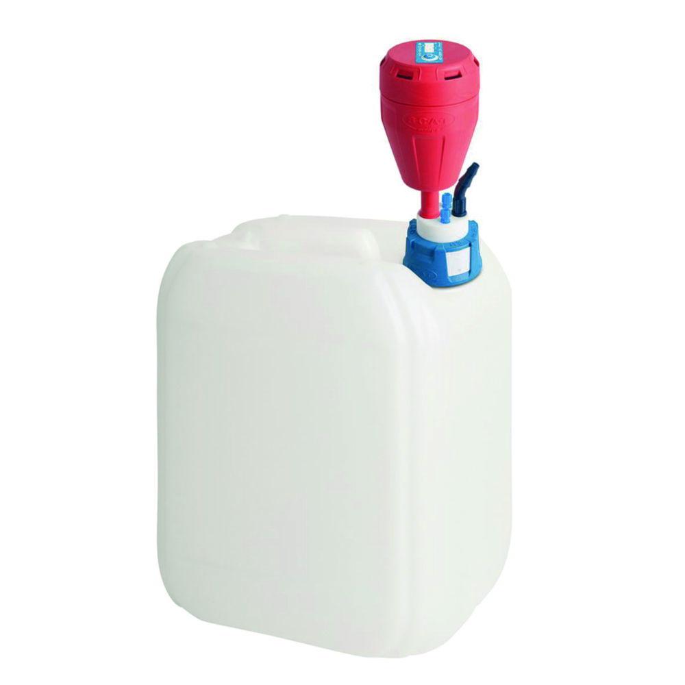 SCAT Disposal Set 2, V2.0: SafetyWasteCap GL45 2x 2.3/3.2 mm OD, 1x 6.4 - 9 mm ID (307923), 10 Litres Canister, PE-HD (107952), Exhaust Filter M
