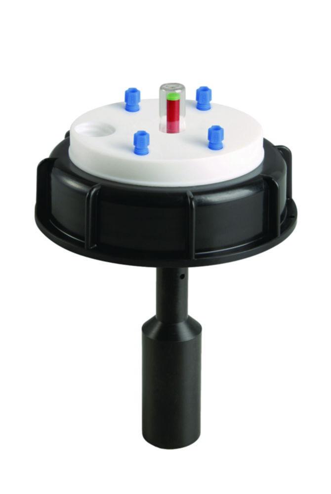 SCAT SafetyWasteCap S90 with Mechanical Level Control, 4x3.2mm OD

