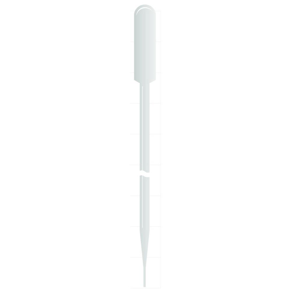 Thermo Samco Transfer Pipets 23 mL Sterile 12 Inch Extra Long, No Label, Individually Wrapped, Pack of 100