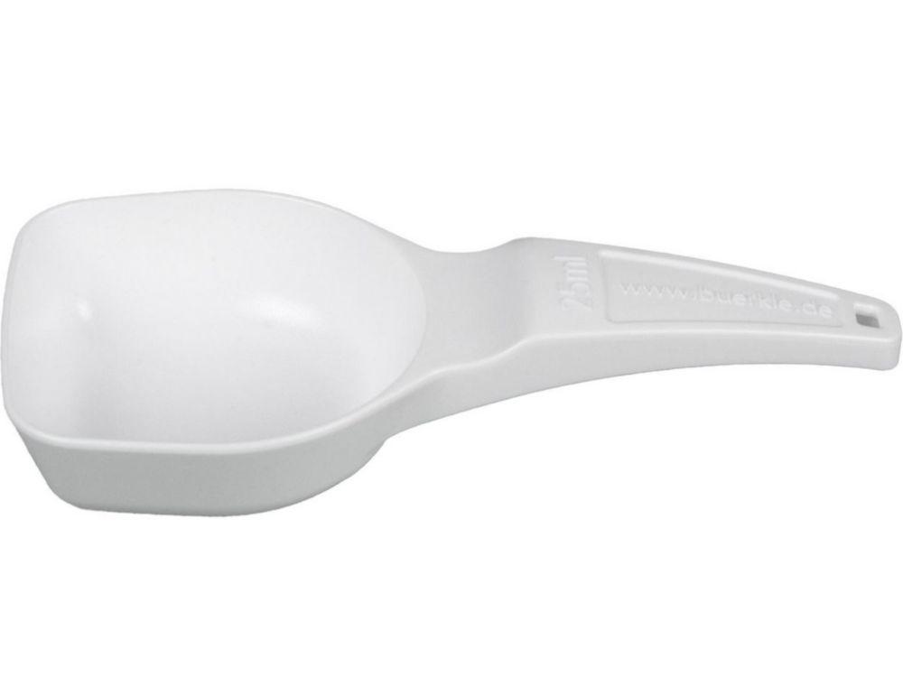 Bürkle Dosage Spoon 25 ml, PS, White, Sterile, Pack of 100