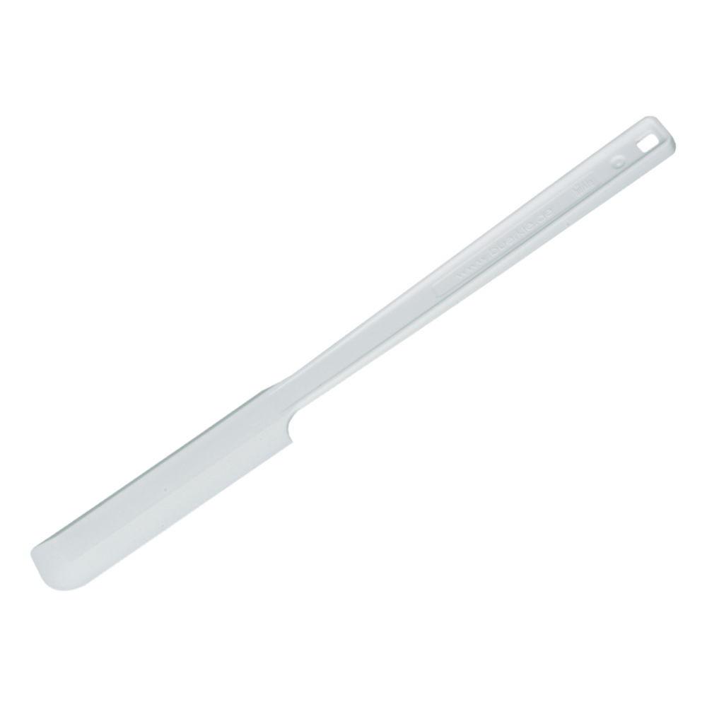 Bürkle Sample Spatula, LxW 192x20mm, PS, White, Pack of 100
