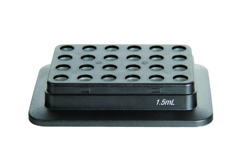 LLG Labware Heating Block for uniTHERMIX 1/2 Pro, Compatible with 1.5 mL Tubes, 24-Hole