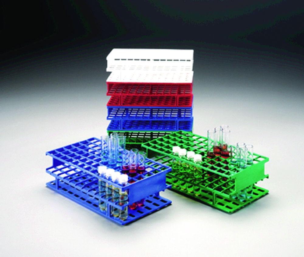 Thermo Nalgene Test Tube Rack 6x12 Tubes PP Blue Ø 16 mm