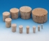 Cork stoppers, 15 x 18 x 22 mm high