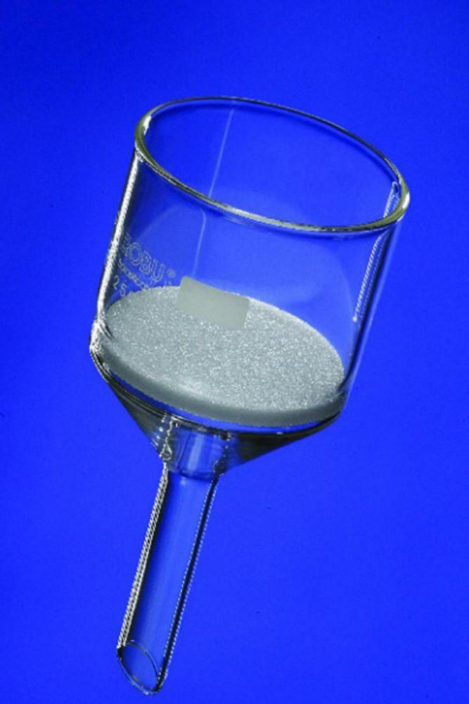 Filter funnels 250ml, 80mmØ porosity 1, 18mm stem Ø