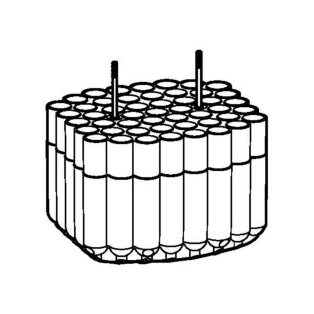Adapter, for 49 vessels 2.6-8 mL for rotor S-4xUniversal-Large, set of 2 pieces
