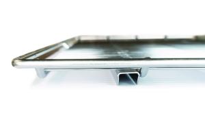 BINDER Insertion Grid Reinforced Stainless Steel, With 4 Grid Fuses, Maximum Load 70 kg
